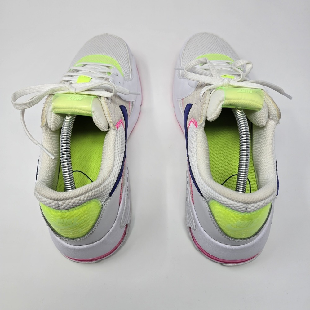 Nike Air Max Excee White Pink Neon Womens Size 12 / Mens Size 10.5 - Picture 9 of 14